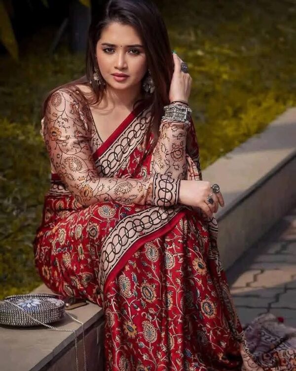 Digital Print Saree - Image 2