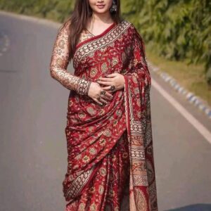 Digital Print Saree
