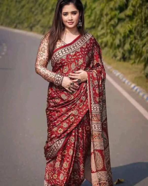 Digital Print Saree