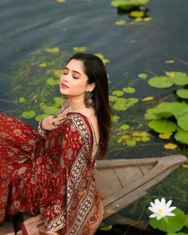 Casual Cotton Saree - Image 3